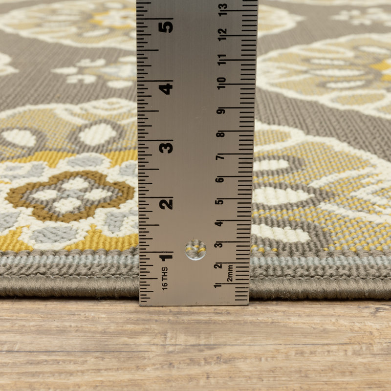 Milltown Indoor / Outdoor Rug, Rectangle 8'6" x 13'