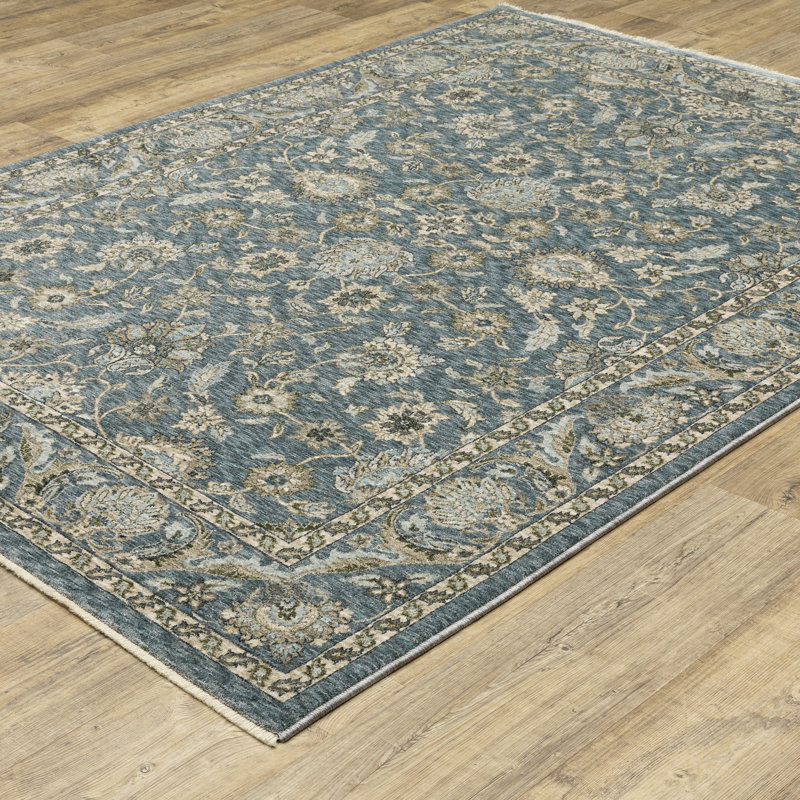 Yeadon Oriental Indoor Rug, Rectangle 9'10" x 12'10"