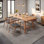 Simple style dining table