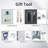 8 X 6 Ft Resin Outdoor Storage Shed Waterproof Shed With Floor & Two Windows & Lockable Door, Tool Shed For Garden, Patio, Backyard,Gray-128704497