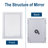 Flat Wall Mirror-357423488