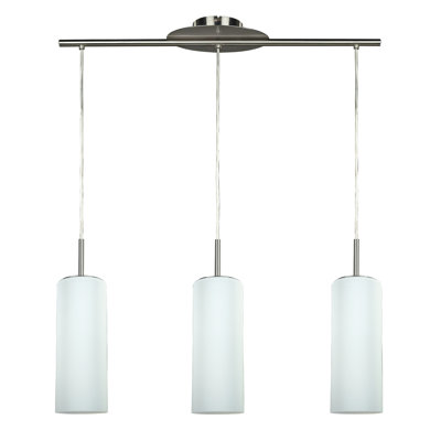 Tichenor 3 - Light Brushed Pewter Kitchen Island Pendant