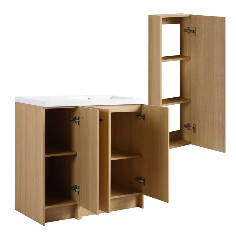 Freestanding Standard With Resin Top, Right