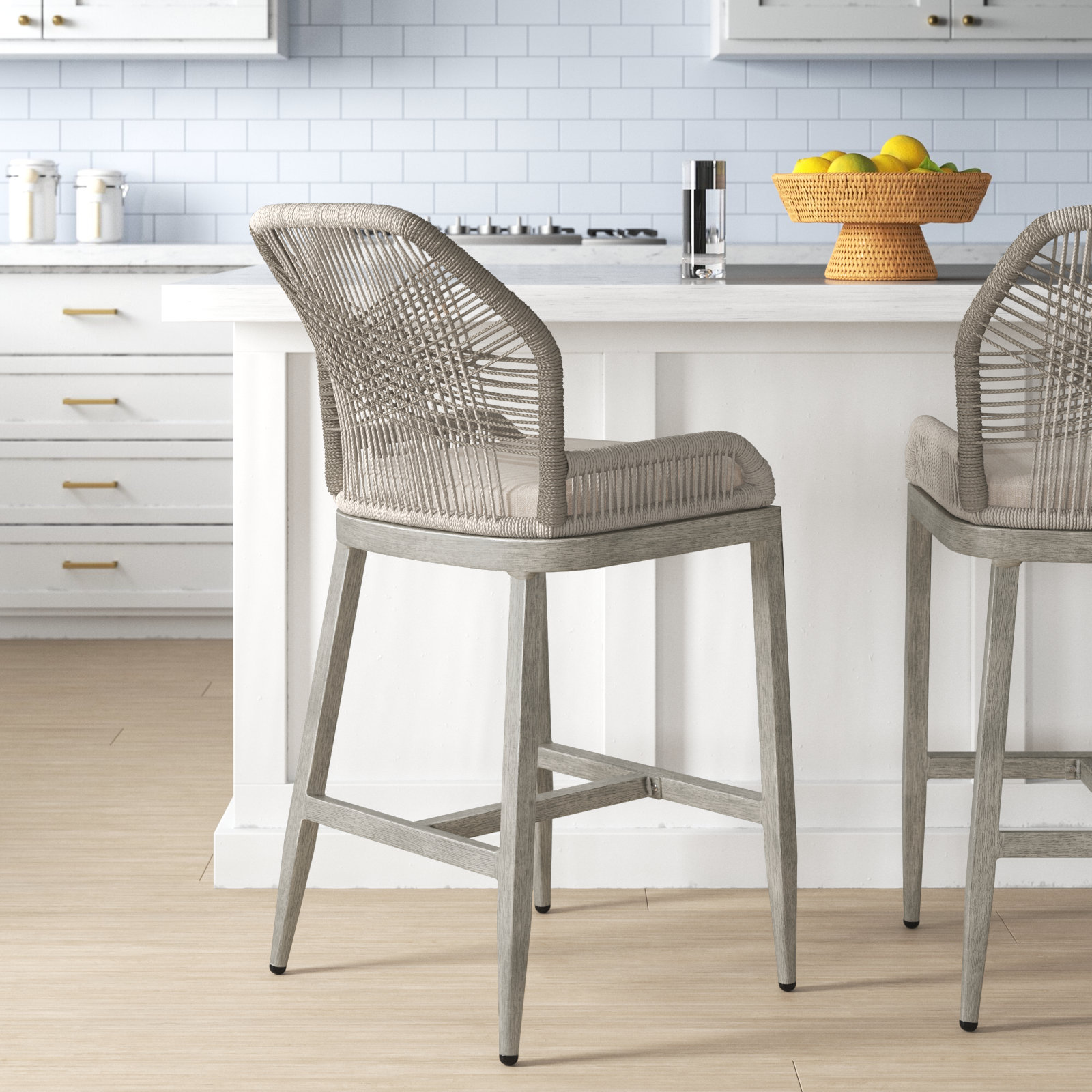 Beachcrest Home Lamontagne Counter Stool with Metal Frame & Reviews ...