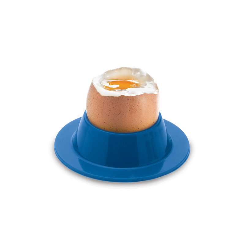Colourworks Brights Plastic Egg Cup, Red/Blue
