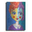 Art mural en métal «Violet Haired» par Holly Wojhan-102372485