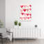 «Happy Heart Day», art mural abstrait romantique fantaisiste-129021673