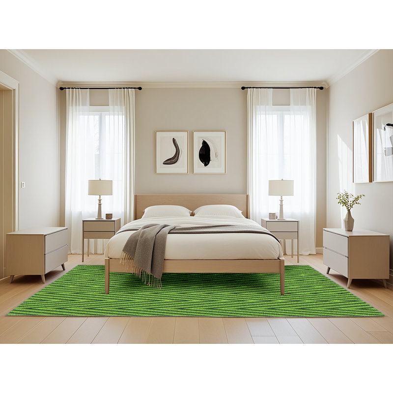 Washable Indoor Rug, Rectangle 5' x 8'