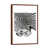Classic Brown Wood Framed