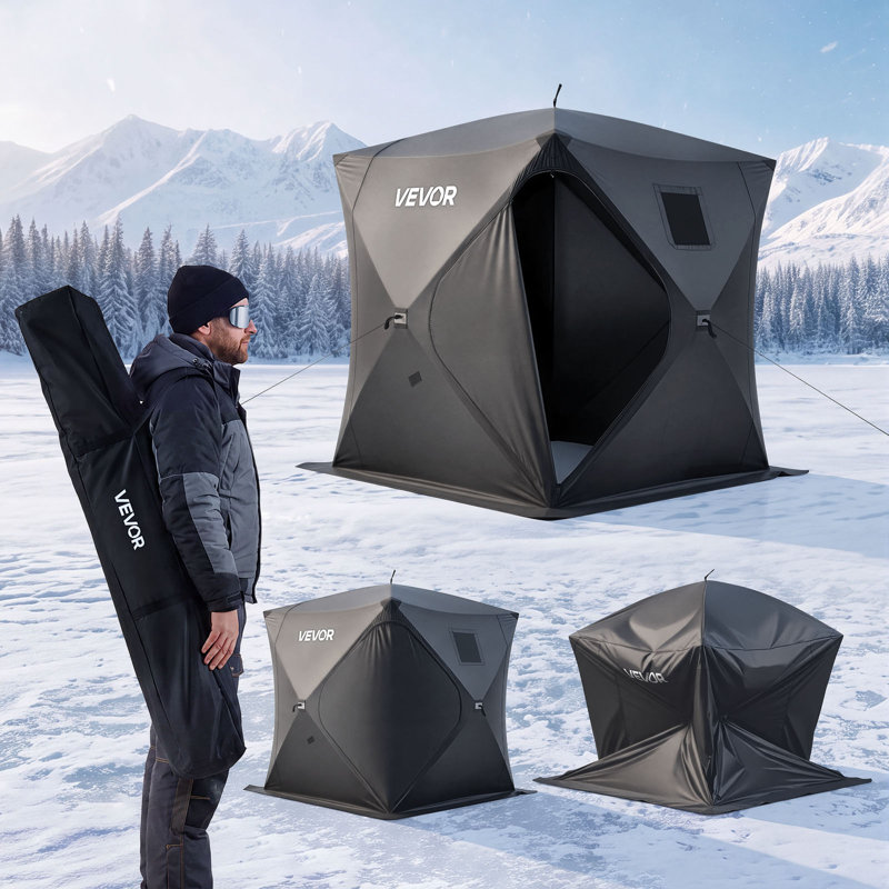 Tent, 2 Person, 165.1cm H x 149.9cm W x 149.9cm D