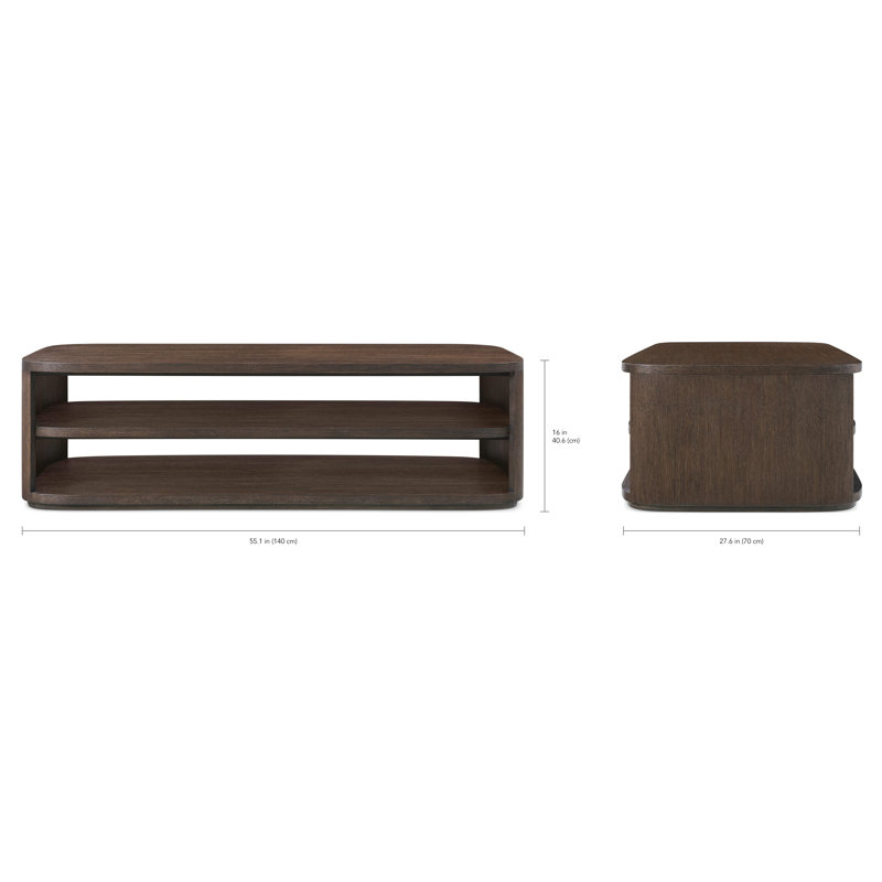 Oslo Cocktail Table, Brown