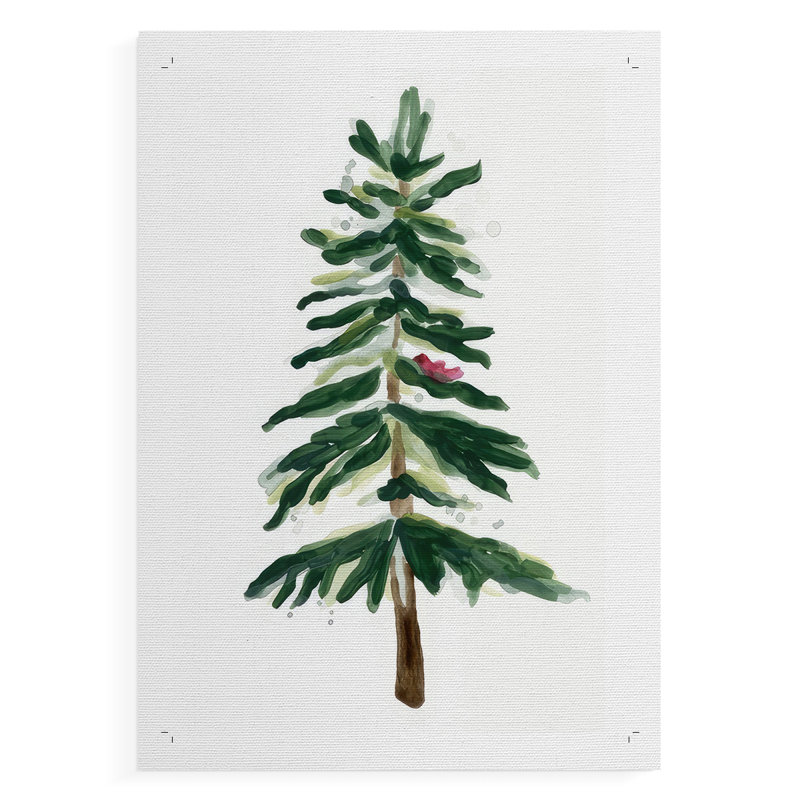 Warm Winter Wishes VII - Impression sur toile seulement - NON-CADRE, H 18 po x l 12 po