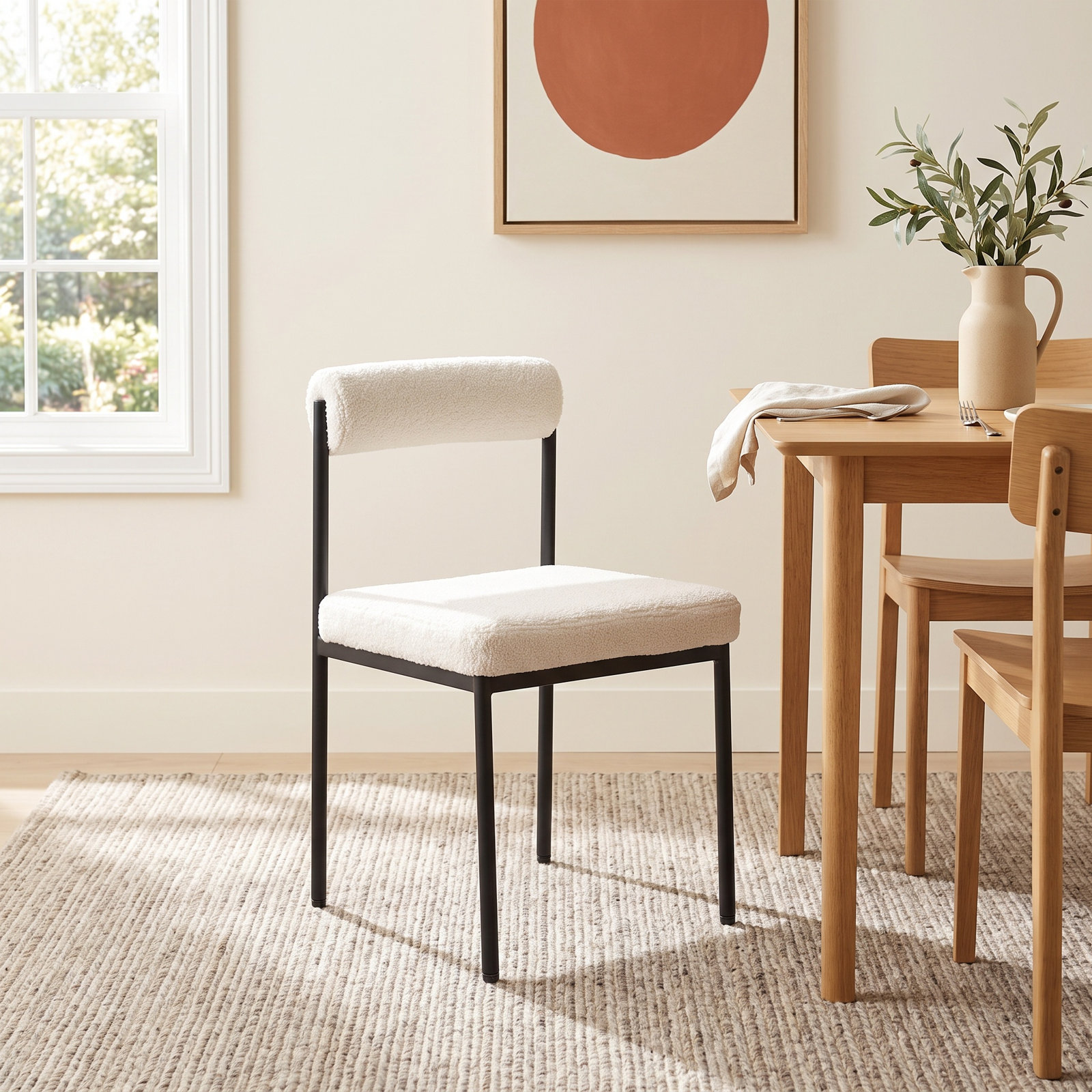 Eres Dining Chair, White