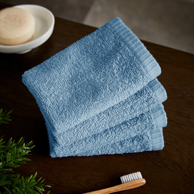Quick Dry Cotton Face Cloth 4 Pack