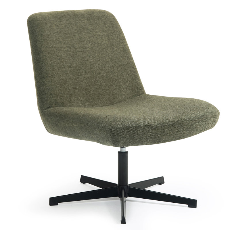 Lakicia Upholstered Swivel Side Chair