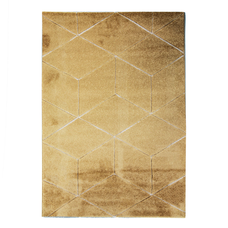 Matheus Geometric Shag Area Rug, Rectangle 160 x 230cm