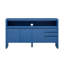 Console 60 po avec 3 tiroirs et tablette ouverte-519656754