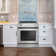 Cosmo 30 in. Stellar Collection 5.0 cu. ft. Electric Range with 4 Burner Glass Cooktop and Convection Oven in Stainless Steel