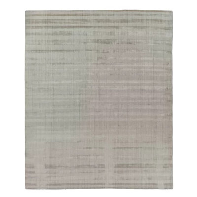 Robin Striped Area Rug in Taupe