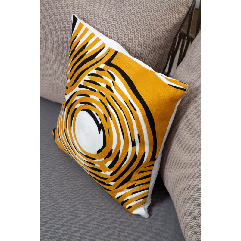 Lance Abstract Square Cushion