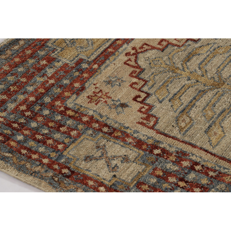 Burano One-of-a-Kind 3'5X4'1 Hand Knotted Area Rug