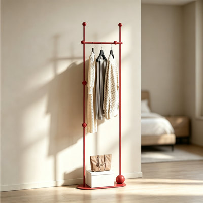 Freestanding Metal Coat Rack