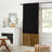Velvet Blackout Curtains With Modern Color Block Design - 2 Panels, Back Tab & Rod Pocket For Soundproof Window Treatments In Living Room Or Bedroom-999239142-999239143