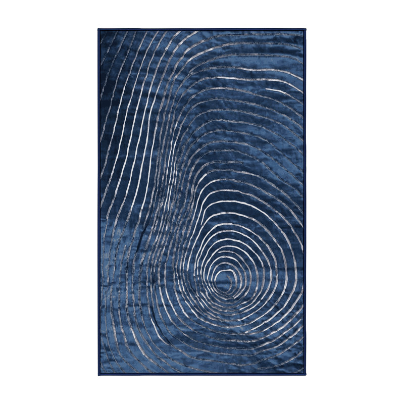 Tapis gris lavable à la machine, Rectangle 5 pi x 7 pi