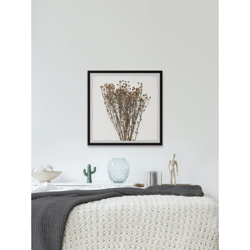 Dried Floral - Single Picture Frame Painting, 51 cm H x 51 cm W