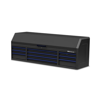 72.68'' W 10 -Drawer Steel Top Chest with Wheels