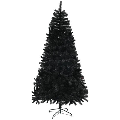 HOMCOM 7.5Ft Tall Artificial Christmas Tree