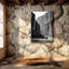 «Cowboy bottes», art mural sur toile «Rustic Western Texas» - décoration champêtre rétro-676563090