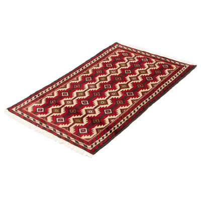Macaluso One-of-a-Kind Rectangle 3'0" X 5'6" New Age Wool Area Rug in