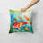 Nautical Outdoor Throw Pillow-99813565