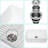 White Ceramic 30 Inch Reversible Apron - Front Single Bowl Kitchen Sink, Build, 304 Stainless Steel Dish Grid And Basket Strainer, Stain Appearance