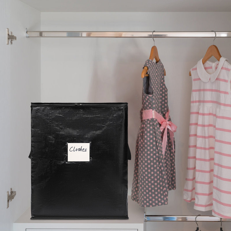  Bacs de rangement avec couvercles et poignées renforcées, sacs de rangement pour vêtements, boîtes de déménagement, paniers de rangement pour couverture, édredon, oreiller, literie