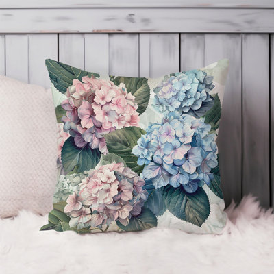 Floral Hydrangea Flowers IV Asian