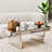 Rectangular Mirror Coffee Table