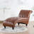 Tufted Armless Chaise Lounge