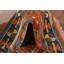 Tapis indien géométrique Kazak 4 x 6