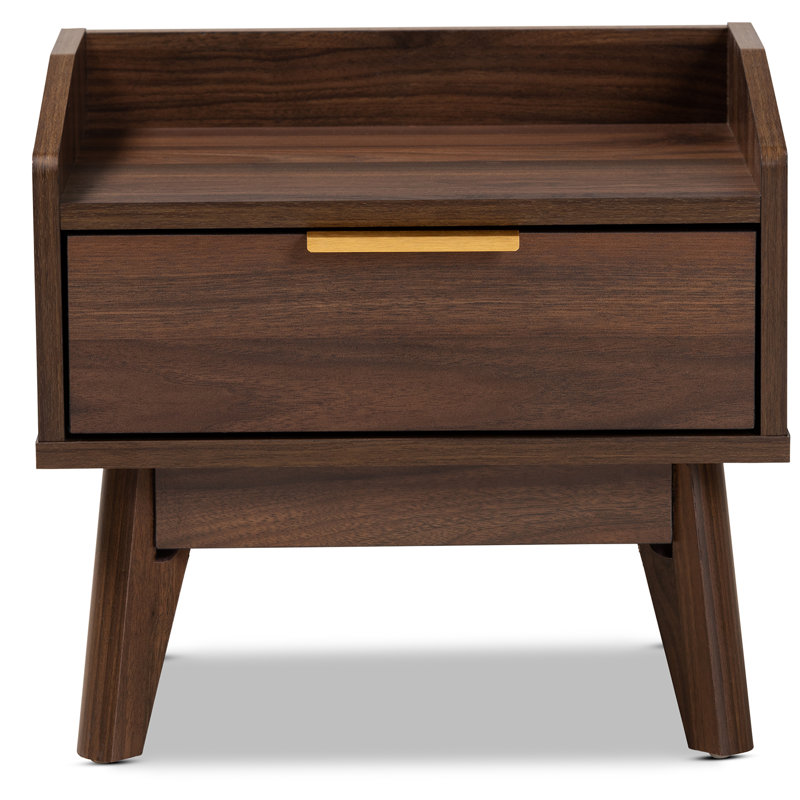 42.926cm W Manufactured Wood Bedside Table