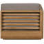Horizon Outdoor Teak Chaise Lounge-279478130