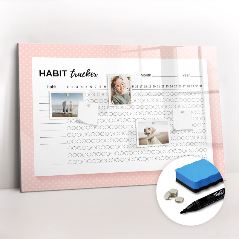Magnetic Glass Dry Erase Board