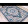Tapis bleu sarcelle Ramsel