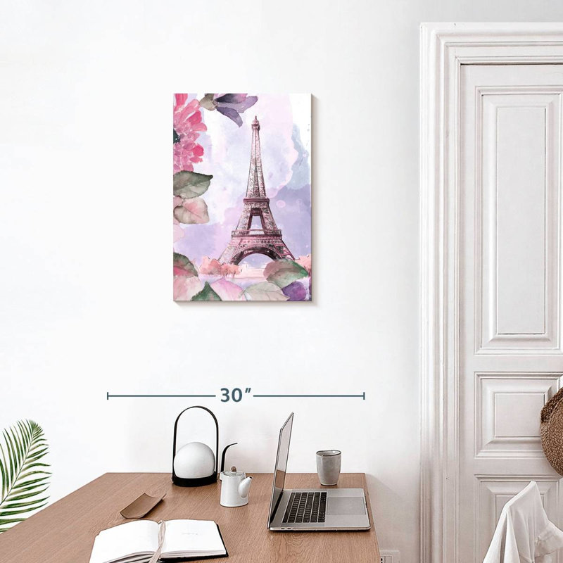 Aime Parisian Blossoms I, H 24 po x l 16 po