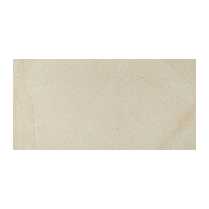 Pavé en porcelaine matte de 24 po x 48 po x 0,79 po Westvale Amande (8 pieds carrés / unité, 1 pièce), Amande