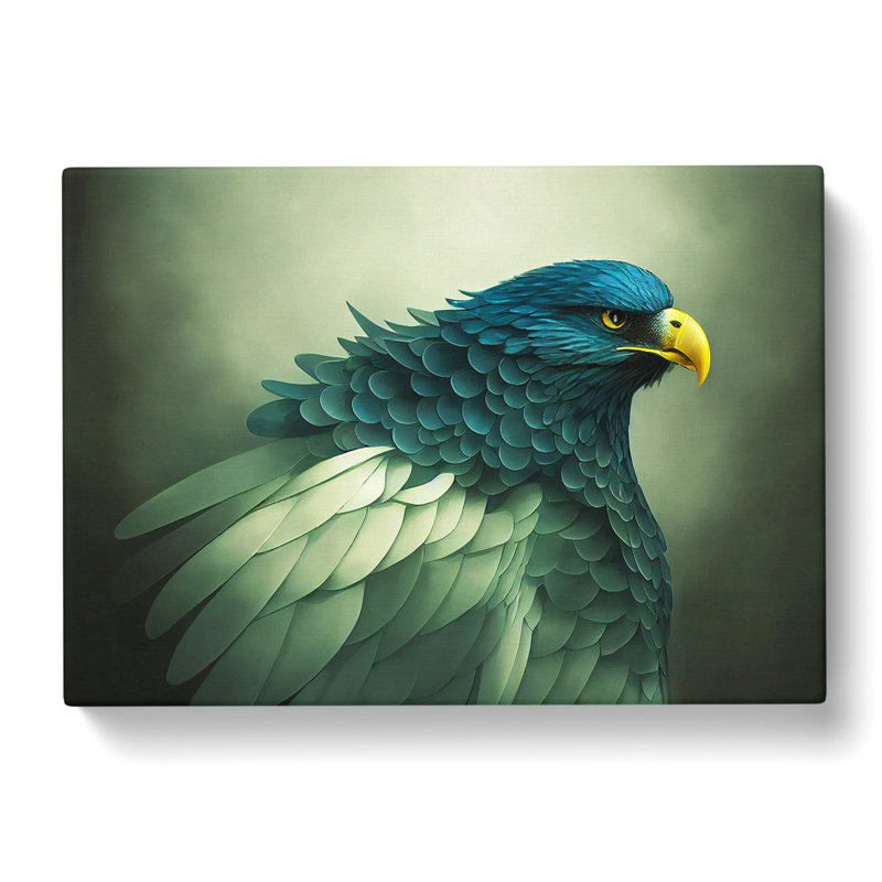 Magnetic Eagle Bird - Wrapped Canvas, 40cm H x 60cm W x 3cm D