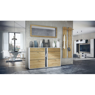 Orlando 215 cm W Hallway Set with Shoe Storage