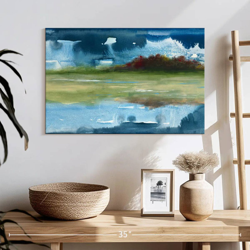 Mirrored, 16" H x 24" W