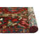 Tapis unique rouge 9 pi 6 po x 9 pi 7 po Damariye